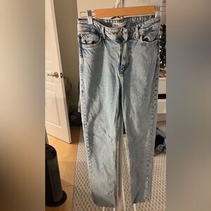 Zara Classic Blue Denim Pants